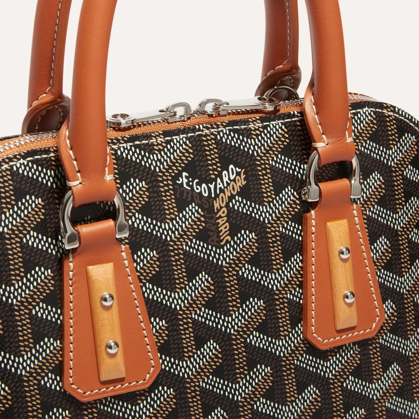 Goyard VENDOME Bag Black & Tan