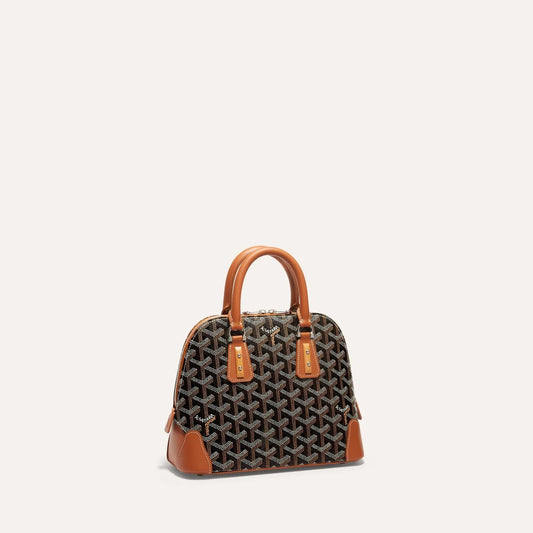 Goyard VENDOME Bag Black & Tan