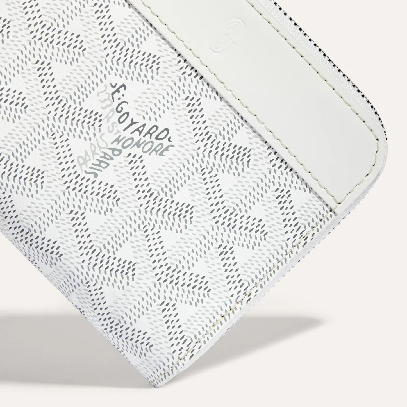 Goyard Wallet White